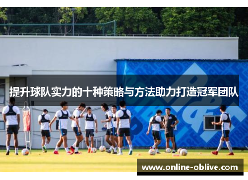 提升球队实力的十种策略与方法助力打造冠军团队