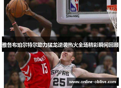 雅各布珀尔特尔助力猛龙逆袭热火全场精彩瞬间回顾